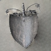 kosz kuty na drewno-kowalstwo artystyczne