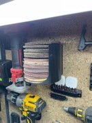 Uchwyt na papiery ścierne i tarcze 125mm