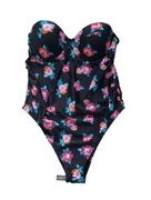 Nowy strój kostium kąpielowy 38,M Boohoo wzór kwiaty