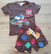 Komplet chłopięcy lato spodenki bluzka krótki rękaw Lego 110