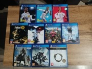 Zestaw gier na PS4 (Dziesięć tytułów) 