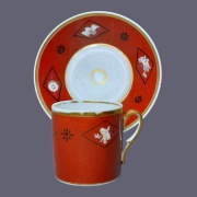 Filiżanka Cylindryczna Litron Empire Vieux Paris 1800-20
