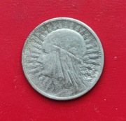 2 ZŁOTE GŁOWA KOBIETY 1934 rok - srebro AG nr 3