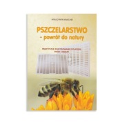 Pakiet ksiażka ''Pszczelarstwo -powrót do natury'' plus  3 szt izolatorów