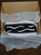 Buty Sneakersy Trampki Vans Old School White Black Classic Czarne Białe