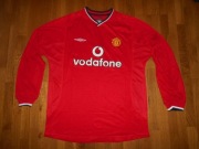 L/S Koszulka Manchester United 2000/02 UMBRO L HOME 7