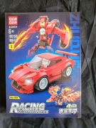 Klocki konstrukcyjne kolekcja figurek samochody-roboty 168pcs