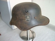 METALOWY HEŁM  ROGACZ  III RZESZA