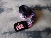 pasek do spodni w płomienie 