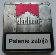 MARLBORO - metalowe pudełko etui na papierosy - edycja limitowana - 2007