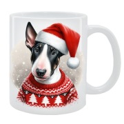 KUBEK Z PSEM Bulterier - IDEALNY PREZENT, PERSONALIZACJA,24H WYS