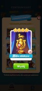 Karta Coin Master Złota zdobycz. 