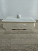 Antyczny pojemnik porcelanowy z pokrywką Villeroy & Boch (1874–1918)