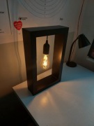 Lampka ręcznie robiona wraz z żarówką