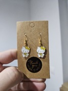 Kolczyki hello Kitty 