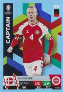 TOPPS Match Attax EURO 2024 Simon Kjær Captain DEN2