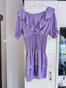 Piękne sukienki fioletowe