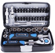 Hogert Zestaw Nasadki Bity Klucze Nasadowe 38 szt. HT1R462