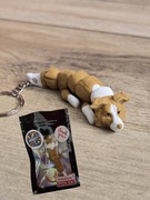 Breloczek Border Collie - Beżowy 3d - Seria Psów Druk3d fidget Keychain 