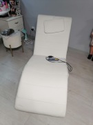 Fotel do masażu z ekoskory