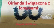 Girlanda świąteczna z lampkami 
