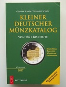 Katalog monet niemieckich od 1871  (Kleiner deutscher Münzkatalog 2017)