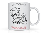 Śmieszny kubek z nadrukiem dla Szefa kuchni kucharz na prezent