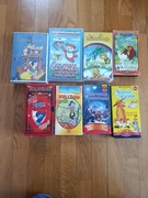 Bajki PRL Kaseta video VHS zestaw 8 sztuk