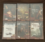 WRONG TURN 1-7 Droga bez powrotu 4K UHD Mediabook nowe w folii
