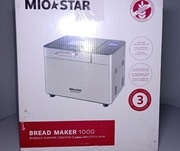 Wypiekacz do chleba mio star MB1000 srebrny 600w