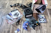 Gamecube z modem Ripper + pady + gra .Box
