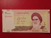 Iran 2000 Rial 2009r. P-144d UNC 