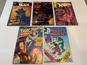 Zestaw starych komiksów