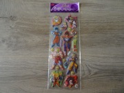 Naklejki DRAGON BALL 20 szt. PUFF STICKERS