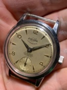 Zegarek Enicar ultrasonic 35mm stal sprawny ar1292