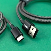 Anker kabel USB-A do USB-C w oplocie – zestaw 2 szt.