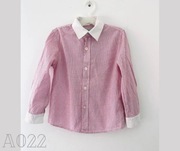 Koszula chłopięca Zara 3-4lata 98-104cm biały kołnierz mankiety stójka