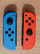 2 razy joy-con red blue Nintendo Switch - bez strapów 
