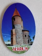 Rotunda św. Prokopa w Strzelnie - magnes na lodówkę