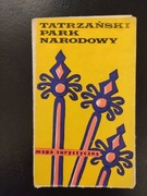 Mapa Tatrzański Park Narodowy 1972