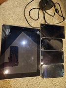 Zestaw elektroniki na części: iPhone 7, Samsungi, Sony, Tablet