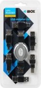 Kabel USB iBOX IKUZ2SET USB-A - Uniwersalne 6 w 1
