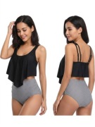 Nowy dwuczęściowy strój kostium kąpielowy plażowy 2XL XXL