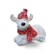 Figura Dekoracja Renifer Leżący
