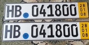 Kolekcjonerskie tablice rejestracyjne niemieckie