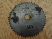 Piła tarczowa do drewna, piła do krajzegi, Globus, 125X16X1,0/60z (167)