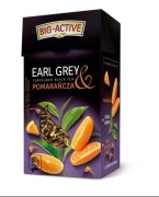 Herbata czarna Earl Grey pomarańcza Big Active liściasta 80g