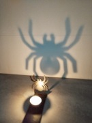 Świecznik na halloween latarenka rzucająca cień Tea Light podstawka