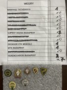 44. Odznaki klubowe - WĘGRY