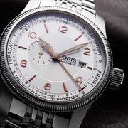 Oris Big Crown small second Pointer Day